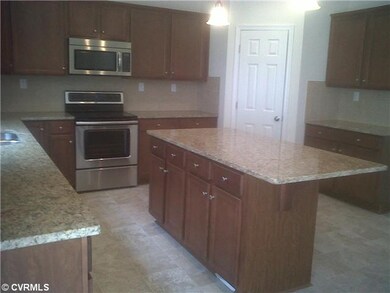 Kitchen - shown with optional granite