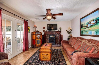 Family Room with Patio Doors