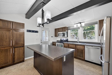 Kitchen with Large Center Island