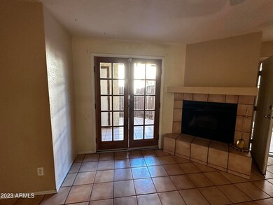 French Door in Great Room