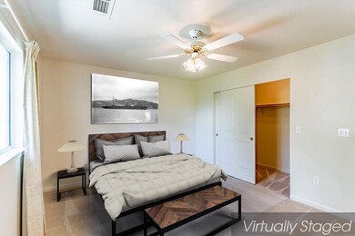 31 master bed staged