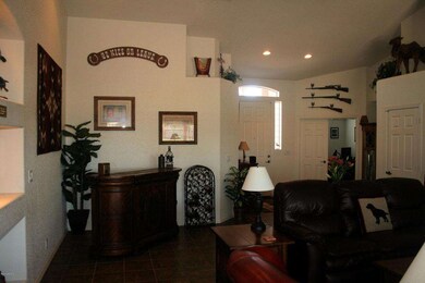 Looking towards Front Door and Den