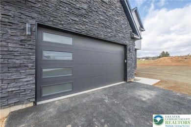 Modern Frosted Glass Garage Door