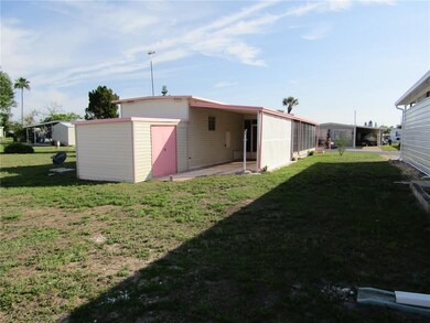Florida Room Side with Patio & Shed