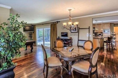 Dining room off formal entry