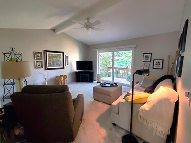 Living Room w/Slider to Deck