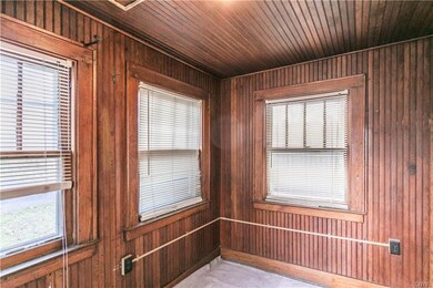 Rear porch