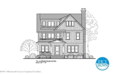 Corner Lot Front Elevation