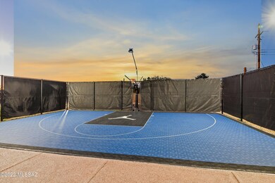 42-Half Basketball Court