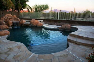 Tropical Lagoon Style Pool & Spa