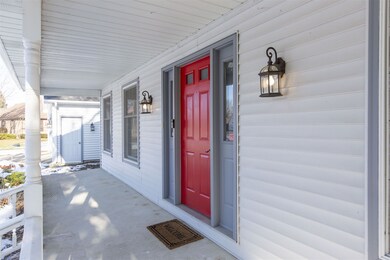 Huge front porch