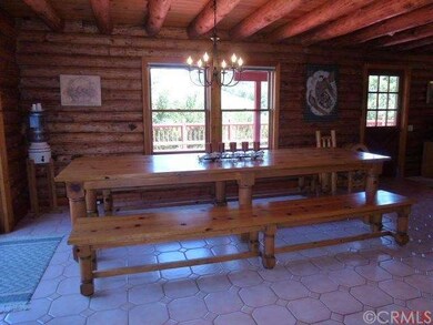 Nice dining area w/french doors to deck