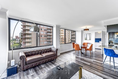Open area is great for entertaining