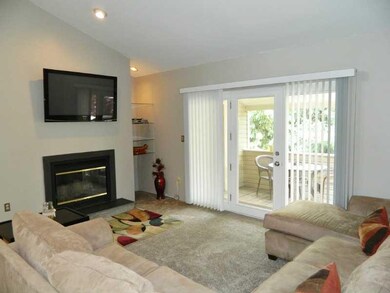 Living Room. Also has a log burning fireplace.