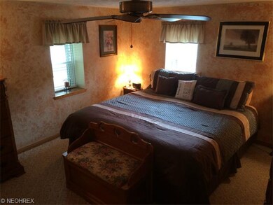 Plenty of space in this master bedroom.