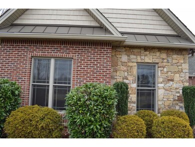 Beautiful stone and brick home