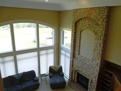 Great Room Looking from the second floor bridge in