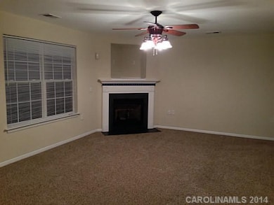 Family Room - Gas fireplace with wall switch. Ceil