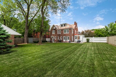 Extra-wide backyard