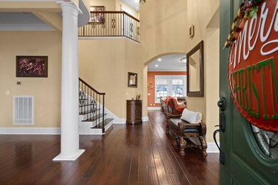 Grand entry for welcoming guests!