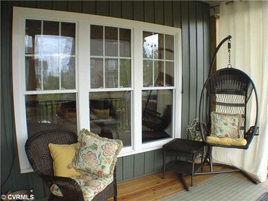 Exterior Back - Wow!  Screened porch!
