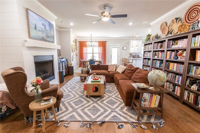 Large Living Room w/ Wood Floors