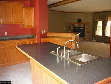 Kitchen of main home