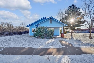 View of front of house. 1202 N 4th, Sayre. Histori