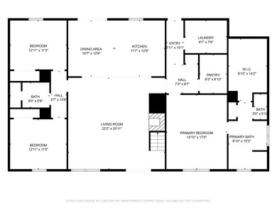 View of room layout