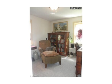 It's the smallest of the three bedrooms, but it ha