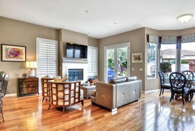 This beautiful great room has plenty of space for 