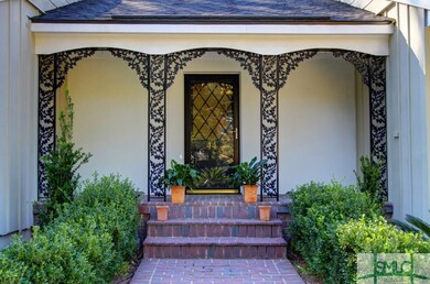 Front porch of home