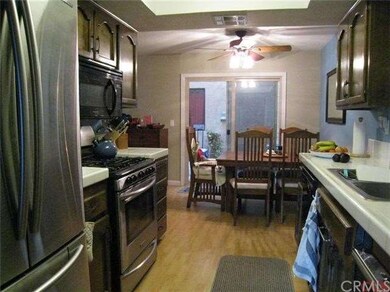 Good sized kitchen with area for dining.