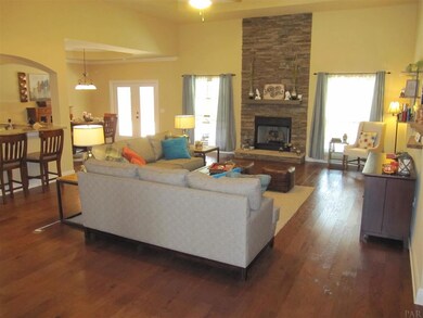 foyer, dining room, breakfast room & hallways.
