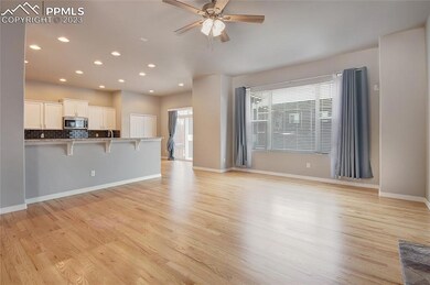 Eat-up counter open to family room.