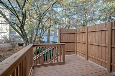 Deck and in summer will be a great area to dine al