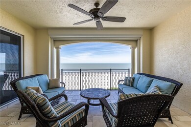 Beachside patio