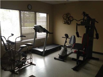 Work out center in the gym