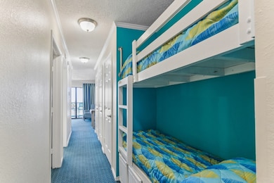 two junior bunk beds add a fun and cozy touch