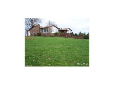 Back of home & yard area
