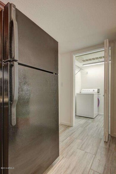 View to Washer Dryer Hook Up in Unit