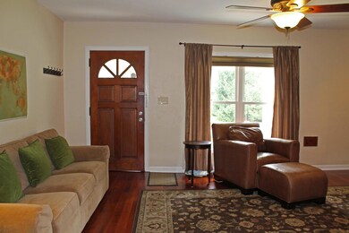 Entry door & storm door, hardwood floor