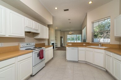 Kitchen Open to Living Room