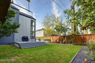 Private WEST-facing yard . . .