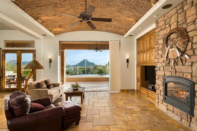Great Room with Mountain Views