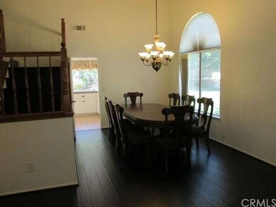 The dining room