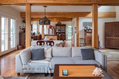Open Living, Dining and Kitchen