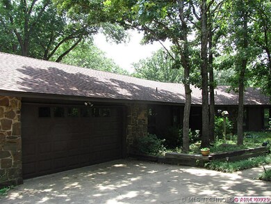 Tree shaded home