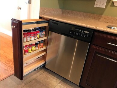 Spice Rack makes cooking convenient. No kitchen sh