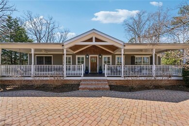 View of front of home featuring covered porch and 